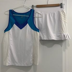 Tennis set - Tail tank top and skirt